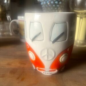 vintage VW bus coffee mug.